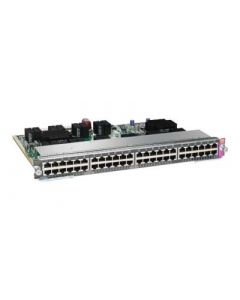 Cat 4500E 48-Pt PoE 802.3at 10/100/1000 RJ45 REMANUFACTURED