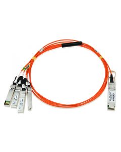 40GBASEActiveOpticalQSFPto4SFPbreakoutCable5m REMANUFACTURED